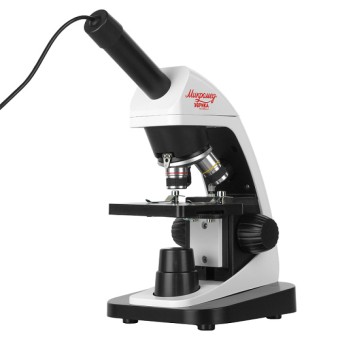 Микроскоп школьный Микромед Эврика 40x-1600x (вар. 3) с видеоокуляром