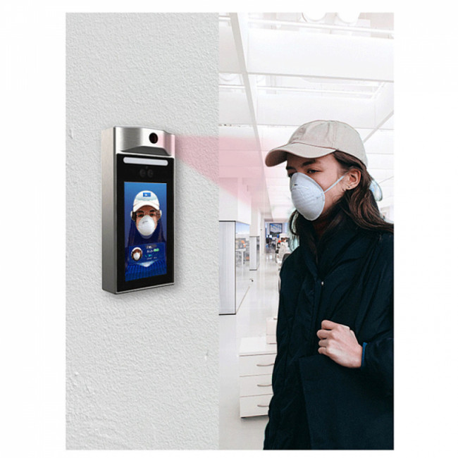 Терминал доступа с распознаванием лиц и тепловизором CEM AI-321 Терминал доступа с распознаванием лиц и тепловизором CEM AI-321