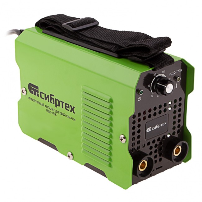 Инверторный аппарат дуговой сварки ИДС-170K Сибртех Инверторный аппарат дуговой сварки ИДС-170K Сибртех