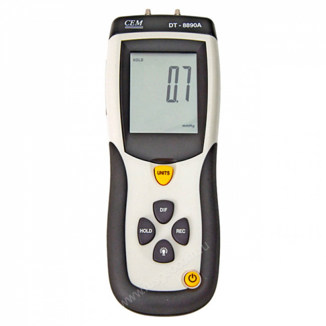 Дифференциальный цифровой манометр CEM DT-8890А Дифференциальный цифровой манометр CEM DT-8890А