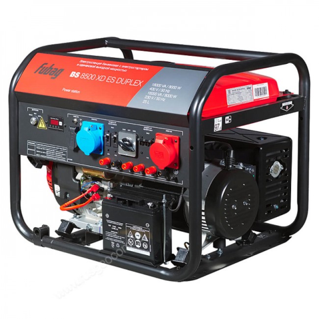 Бензиновый генератор FUBAG BS 8500 XD ES DUPLEX Бензиновый генератор FUBAG BS 8500 XD ES DUPLEX
