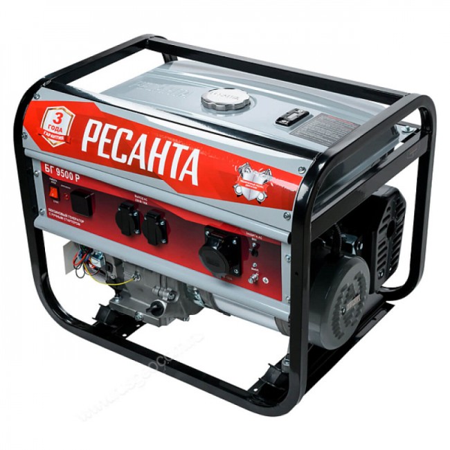 Бензиновый генератор Ресанта БГ 9500 Р Бензиновый генератор Ресанта БГ 9500 Р