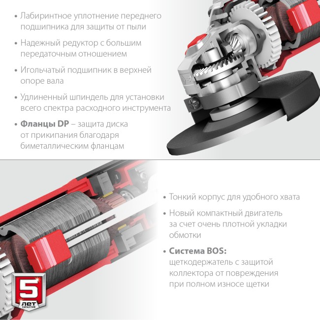 Угловая шлифмашина УШМ-125-1105 ЭТ ЗУБР Угловая шлифмашина УШМ-125-1105 ЭТ ЗУБР
