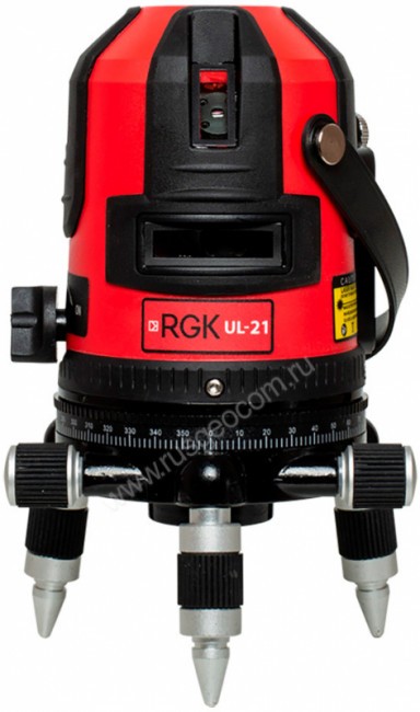 Лазерный уровень RGK UL-21 + штатив RGK LET-170 Лазерный уровень RGK UL-21 + штатив RGK LET-170