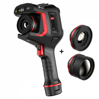 Тепловизор Guide H3 с поверкой в комплекте с двумя телеобъективами 15° x 11° и 7° x 5°