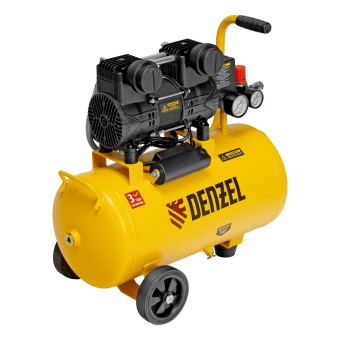 Компрессор безмасляный малошумный DLP-950/24 Denzel Компрессор безмасляный малошумный DLP-950/24 Denzel