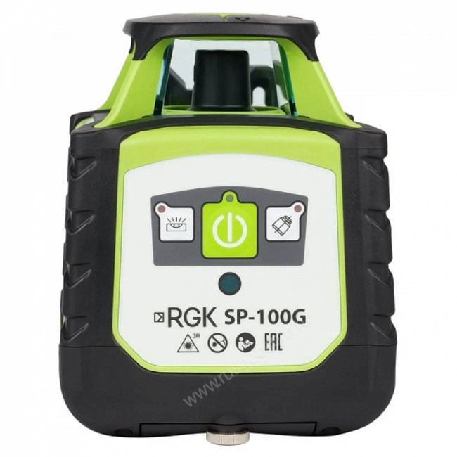 Комплект: ротационный нивелир RGK SP-100G + штатив RGK SH-170, рейка RGK LR-2 Комплект: ротационный нивелир RGK SP-100G + штатив RGK SH-170, рейка RGK LR-2