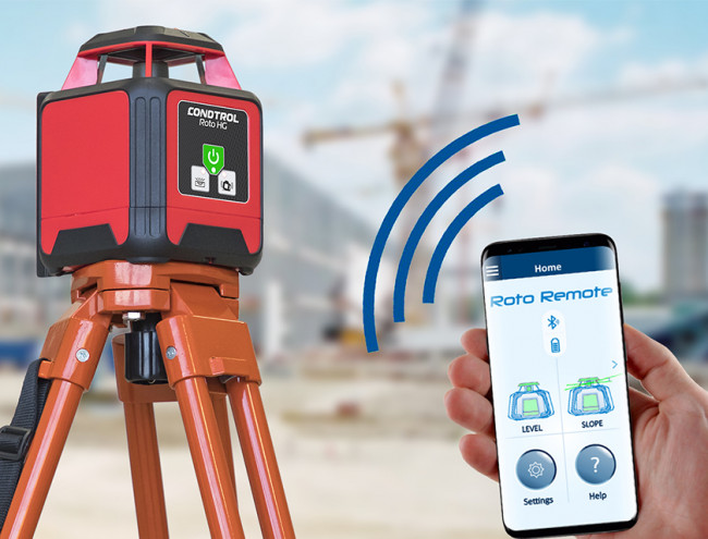 Ротационный лазерный нивелир CONDTROL HG с детектором X-actRoto Ротационный лазерный нивелир CONDTROL HG с детектором X-actRoto