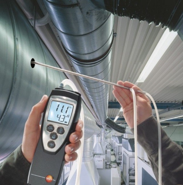 Прибор для измерения давления газа Testo 512 0...200 гПа Прибор для измерения давления газа Testo 512 0...200 гПа