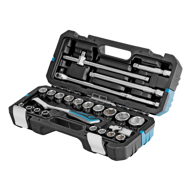 Набор инструментов 1/2", CrV 24 предмета Gross Набор инструментов 1/2", CrV 24 предмета Gross