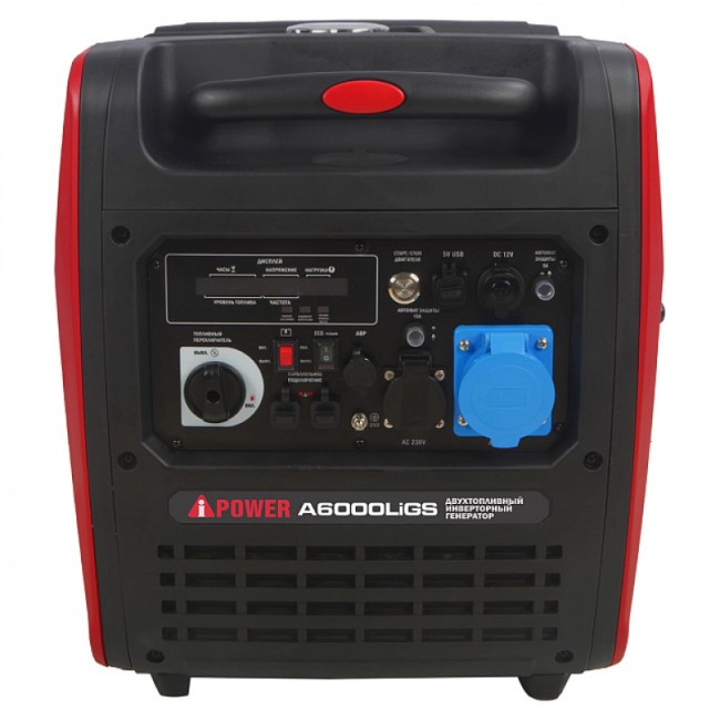 Инверторный гибридный генератор A-iPower A6000LiGS (газ и бензин) Инверторный гибридный генератор A-iPower A6000LiGS (газ и бензин)
