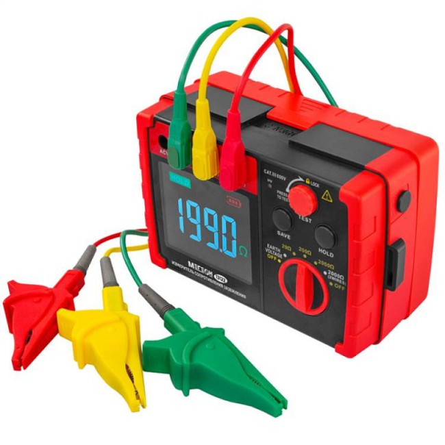 Измеритель сопротивления заземления (омметр) МЕГЕОН 13122 Измеритель сопротивления заземления (омметр) МЕГЕОН 13122