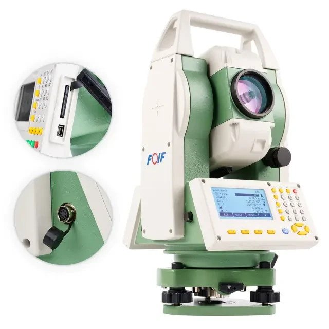 Электронный тахеометр FOIF RTS332 (R1000, 2"; EGL) Электронный тахеометр FOIF RTS332 (R1000, 2"; EGL)