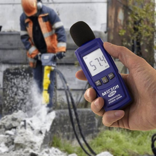 Цифровой шумомер МЕГЕОН 92135 Цифровой шумомер МЕГЕОН 92135