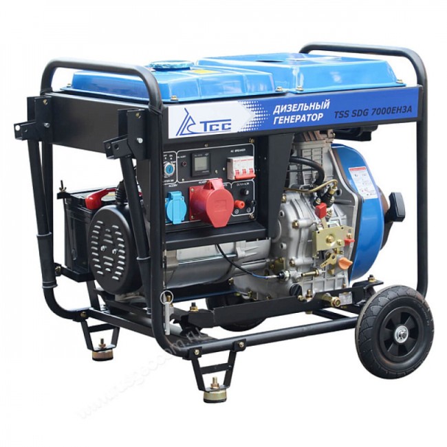 Дизельный генератор TSS SDG 7000EH3A с АВР-С Дизельный генератор TSS SDG 7000EH3A с АВР-С
