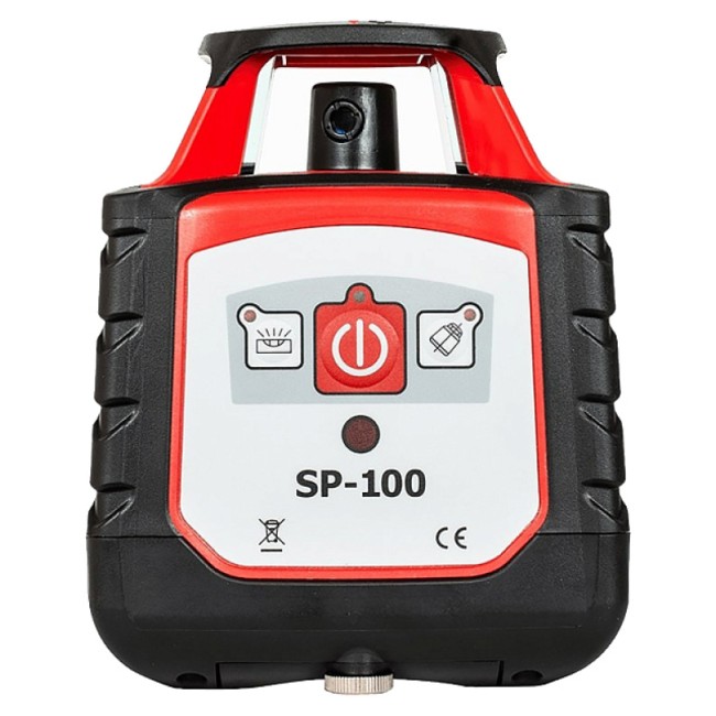 Комплект: ротационный нивелир RGK SP-100 + элевационный штатив RGK SH-170 + рейка RGK LR-2 + дальномер RGK DL100 Комплект: ротационный нивелир RGK SP-100 + элевационный штатив RGK SH-170 + рейка RGK LR-2 + дальномер RGK DL100