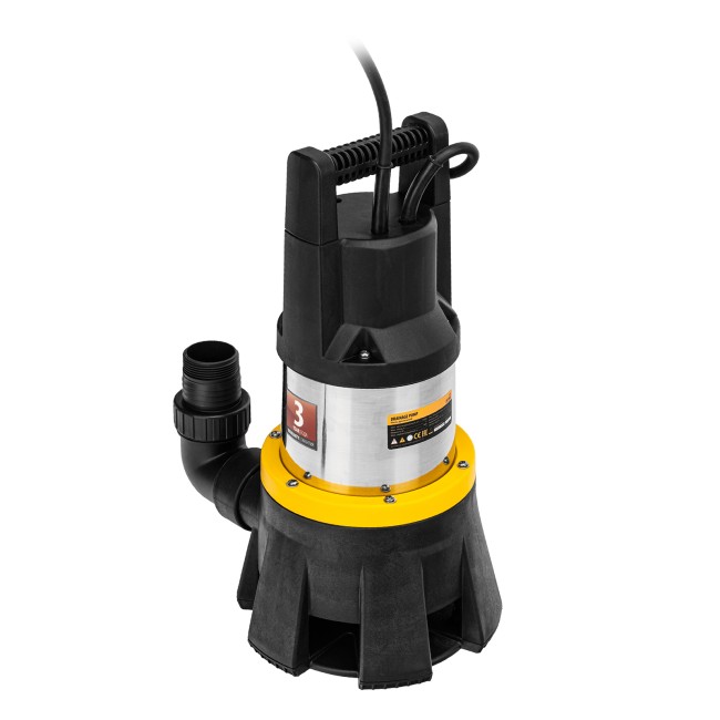 Дренажный насос DP1400X, 1400 Вт, подъем 11 м, 25000 л/ч Denzel Дренажный насос DP1400X, 1400 Вт, подъем 11 м, 25000 л/ч Denzel