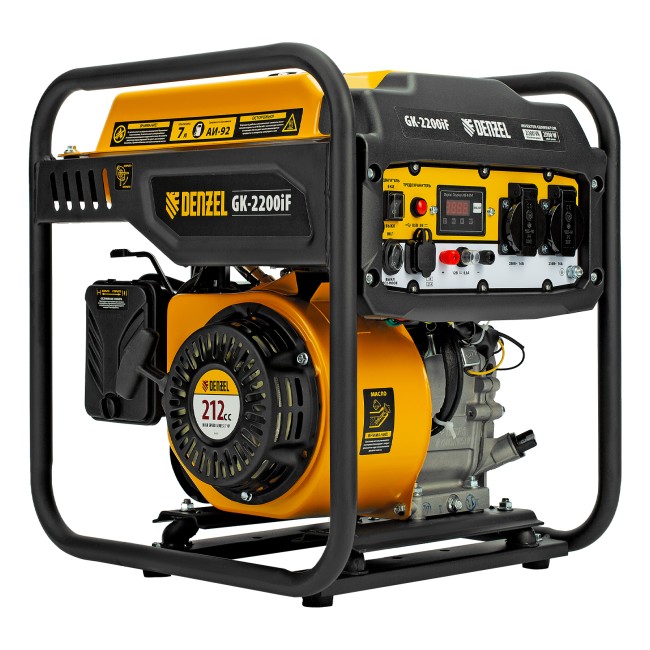 Генератор инверторный GK-2200iF 2,2 кВт DENZEL Генератор инверторный GK-2200iF 2,2 кВт DENZEL