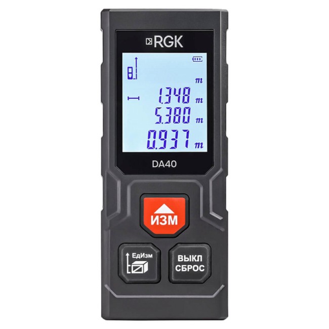 Лазерный дальномер RGK DA40 Лазерный дальномер RGK DA40