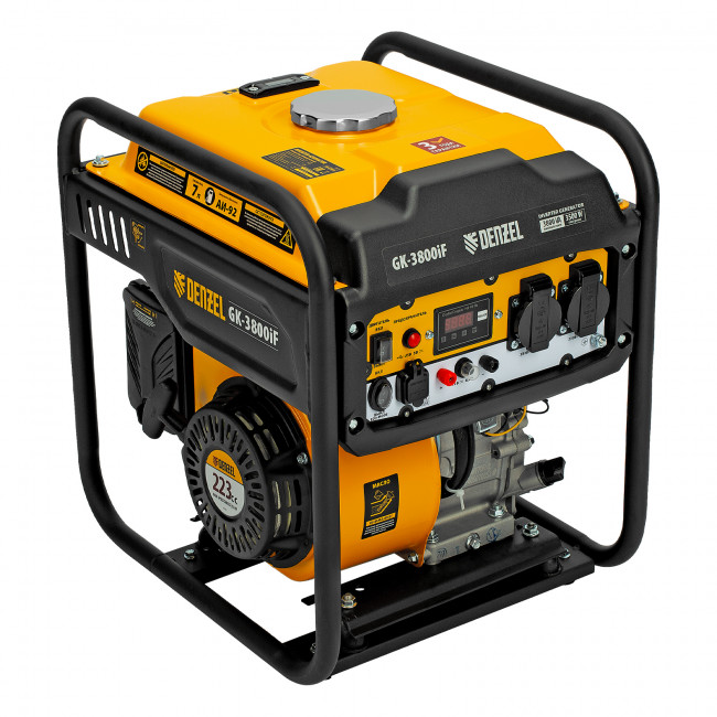 Генератор инверторный GK-3800iF 3,8 кВт DENZEL Генератор инверторный GK-3800iF 3,8 кВт DENZEL