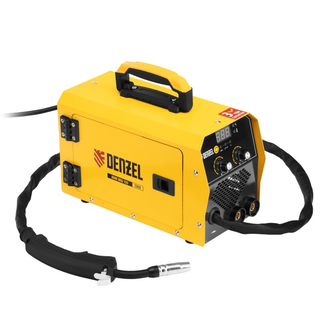Сварочный аппарат инвертор Mini MIG-135 Denzel Сварочный аппарат инвертор Mini MIG-135 Denzel