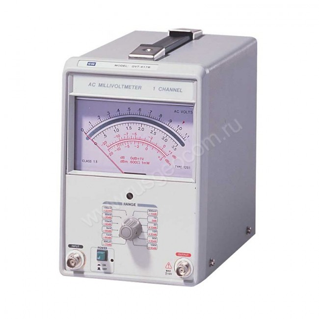 Милливольтметр GW Instek GVT-417B Милливольтметр GW Instek GVT-417B
