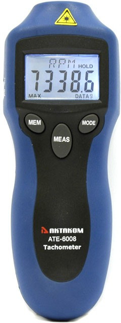 Тахометр Актаком АТЕ-6008 Тахометр Актаком АТЕ-6008