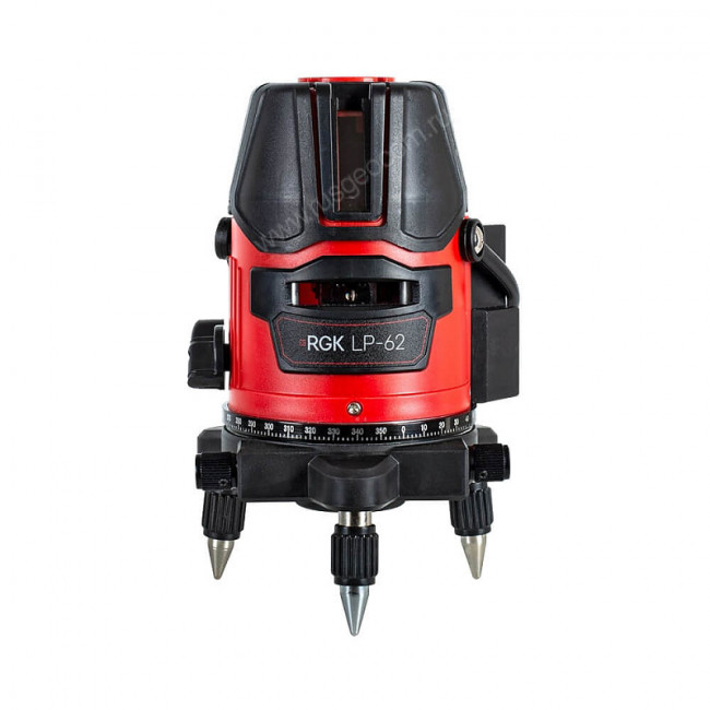 Комплект: лазерный уровень RGK LP-62 + штанга-упор RGK CG-2 Комплект: лазерный уровень RGK LP-62 + штанга-упор RGK CG-2