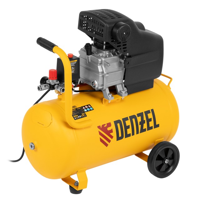 Компрессор воздушный коаксиальный DC1500/50 Denzel Компрессор воздушный коаксиальный DC1500/50 Denzel