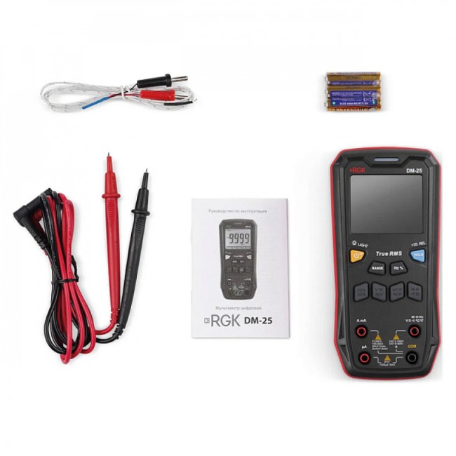 Мультиметр RGK DM-25 с поверкой Мультиметр RGK DM-25 с поверкой