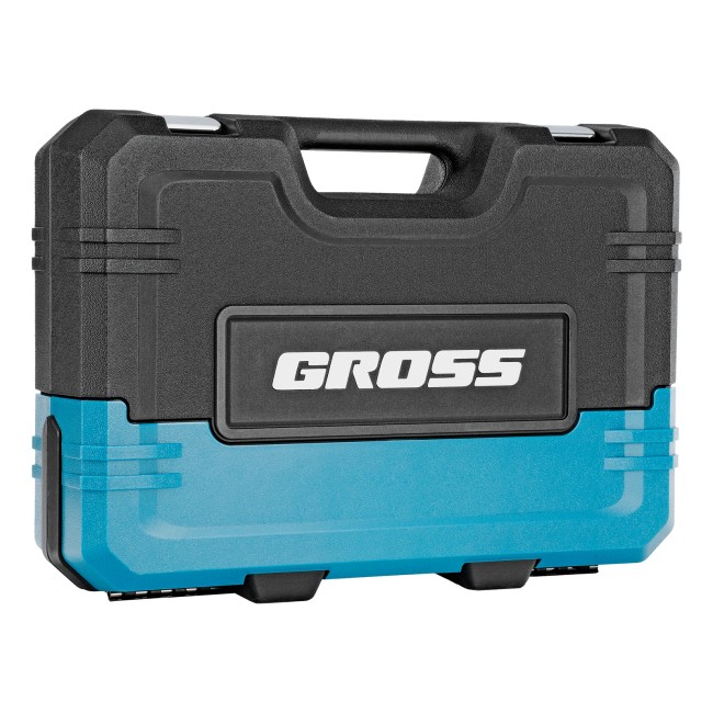 Набор инструментов 1/4", 1/2" CrV 76 предметов Gross Набор инструментов 1/4", 1/2" CrV 76 предметов Gross