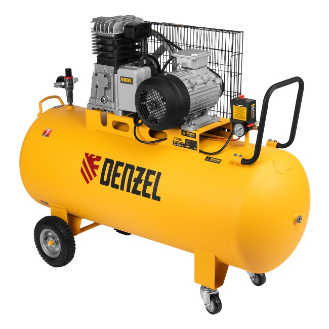 Компрессор воздушный ременной BCI3000-T/200 Denzel Компрессор воздушный ременной BCI3000-T/200 Denzel