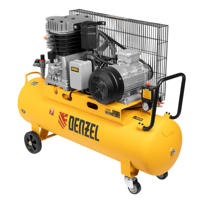Компрессор воздушный ременной BCI4000-T/100 Denzel Компрессор воздушный ременной BCI4000-T/100 Denzel