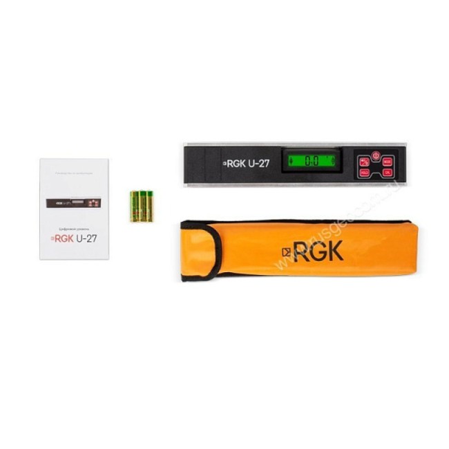 Электронный уровень RGK U27 с калибровкой Электронный уровень RGK U27 с калибровкой