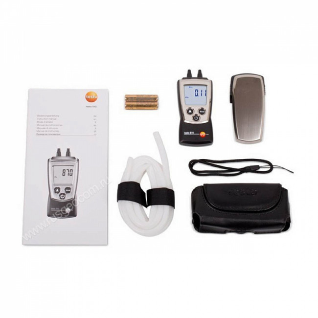 Дифференциальный манометр Testo 510 с поверкой Дифференциальный манометр Testo 510 с поверкой