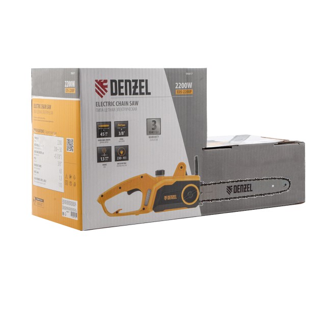 Пила цепная электрическая EDS-2200P Denzel Пила цепная электрическая EDS-2200P Denzel