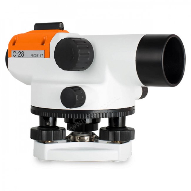 Комплект оптический нивелир RGK C-28 + штатив S6-N + рейка AMO S3 Комплект оптический нивелир RGK C-28 + штатив S6-N + рейка AMO S3