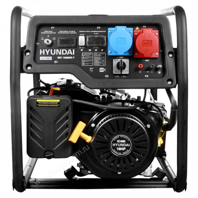 Бензиновый генератор Hyundai HHY 10000FE-T Бензиновый генератор Hyundai HHY 10000FE-T