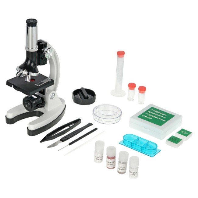 Микроскоп Микромед 100x-900x в кейсе Микроскоп Микромед 100x-900x в кейсе