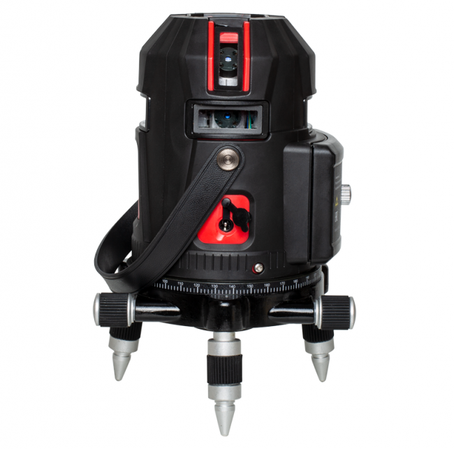 Комплект: лазерный уровень RGK UL-44W Black + штанга-упор, приемник, рейка Комплект: лазерный уровень RGK UL-44W Black + штанга-упор, приемник, рейка