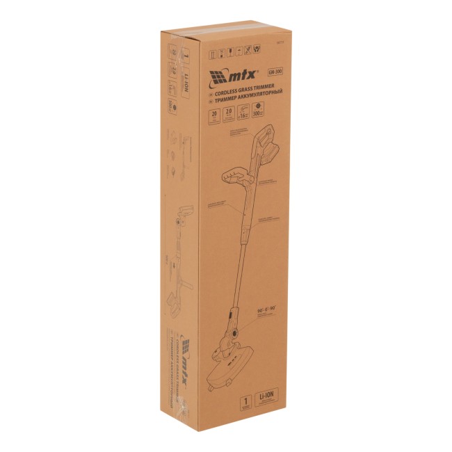 Триммер аккумуляторный GM-300 MTX Триммер аккумуляторный GM-300 MTX