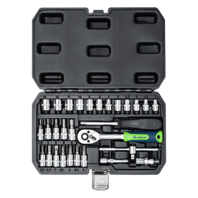 Набор инструментов 1/4" 29 предметов Сибртех