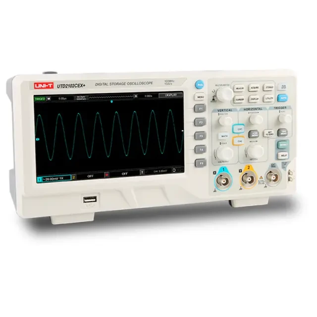 Осциллограф цифровой UNI-T UTD2102CEX+ Осциллограф цифровой UNI-T UTD2102CEX+