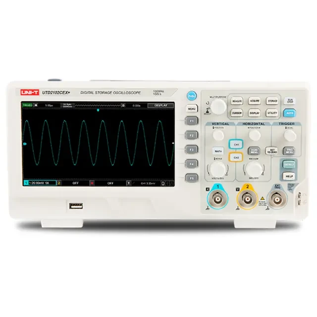 Осциллограф цифровой UNI-T UTD2102CEX+ Осциллограф цифровой UNI-T UTD2102CEX+