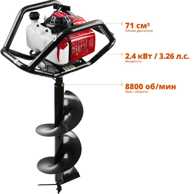 Мотобур МБ2-300 Н ЗУБР Мотобур МБ2-300 Н ЗУБР