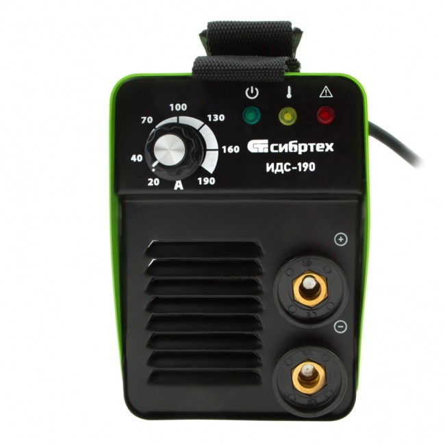 Аппарат инверторный дуговой сварки ИДС-190 Сибртех Аппарат инверторный дуговой сварки ИДС-190 Сибртех