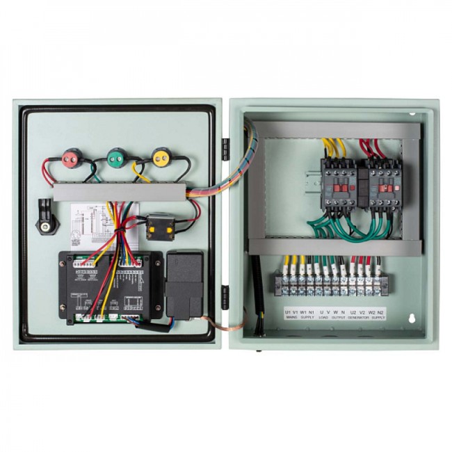 Блок АВР для дизельного генератора АМО 25А 380 В