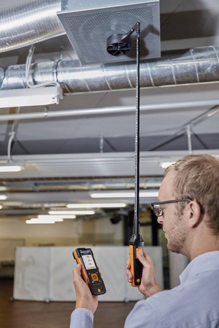 Комплект Testo 440 с Bluetooth-крыльчаткой 100 мм и кейсом Комплект Testo 440 с Bluetooth-крыльчаткой 100 мм и кейсом