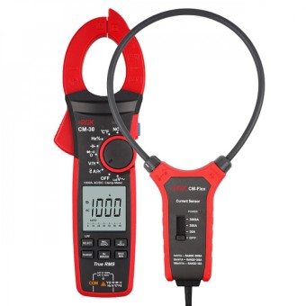 Токоизмерительные клещи RGK CM-30 + Токовый датчик RGK CM-Flex Токоизмерительные клещи RGK CM-30 + Токовый датчик RGK CM-Flex