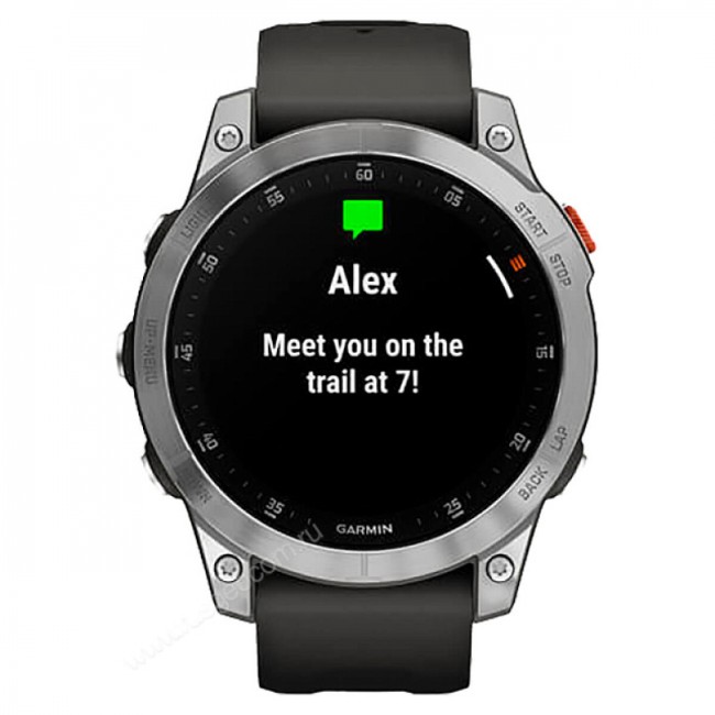 Часы Garmin Epix (Gen 2) серый стальной Часы Garmin Epix (Gen 2) серый стальной